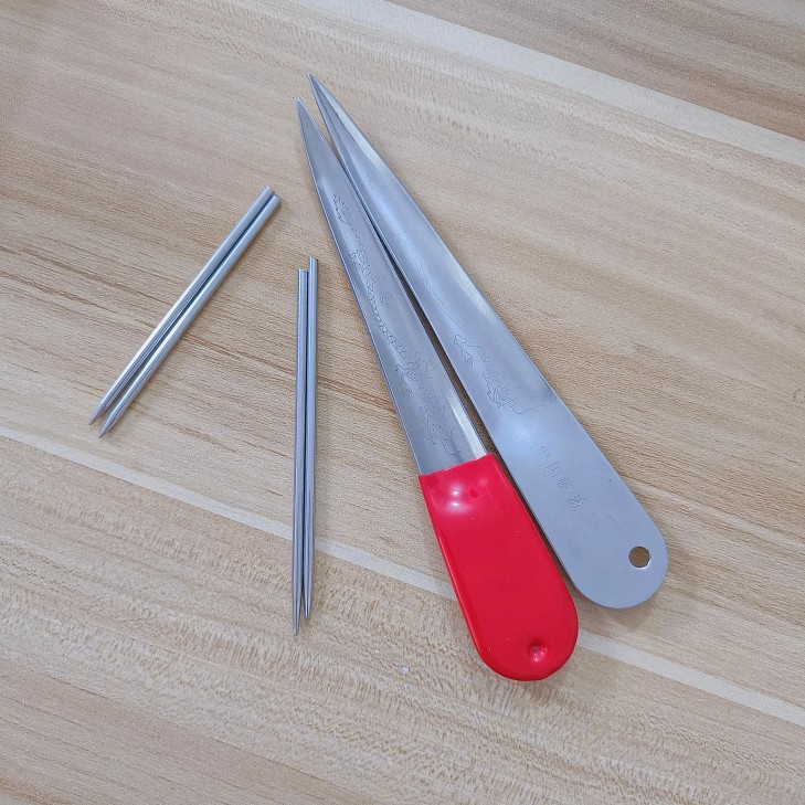 不锈钢撬刀D&D收口针藤编工具