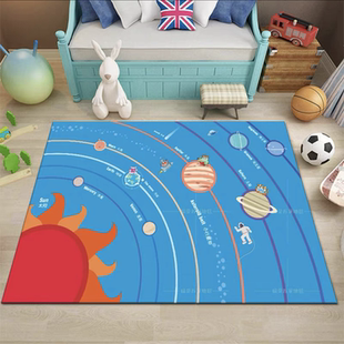 早教中心地垫幼儿园绘本馆图书区教室学习字母拼音读书阅读区地毯