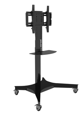 电视电动升降支架电视机移动落地式推车电动升降电视支架