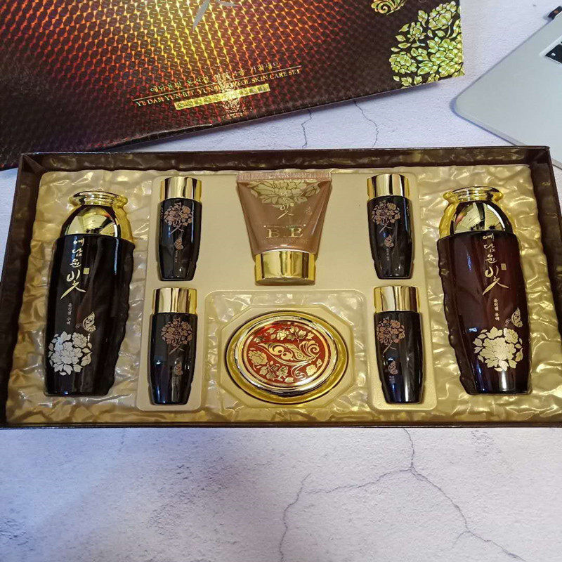 韩国正品三星名品韩方汉方8/4件套装补水保湿滋养面部护理