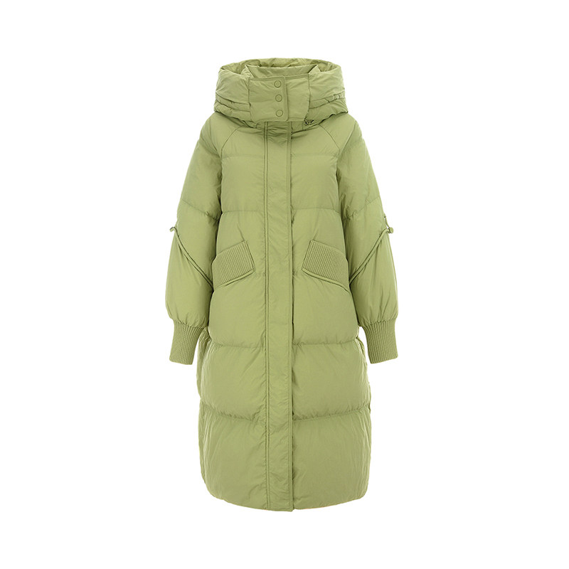 连帽外套宽松泡芙羽绒服