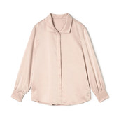 2026年春装 女 舒适质感宽松衬衫 Outlets专柜 高端MN系列简约风长袖