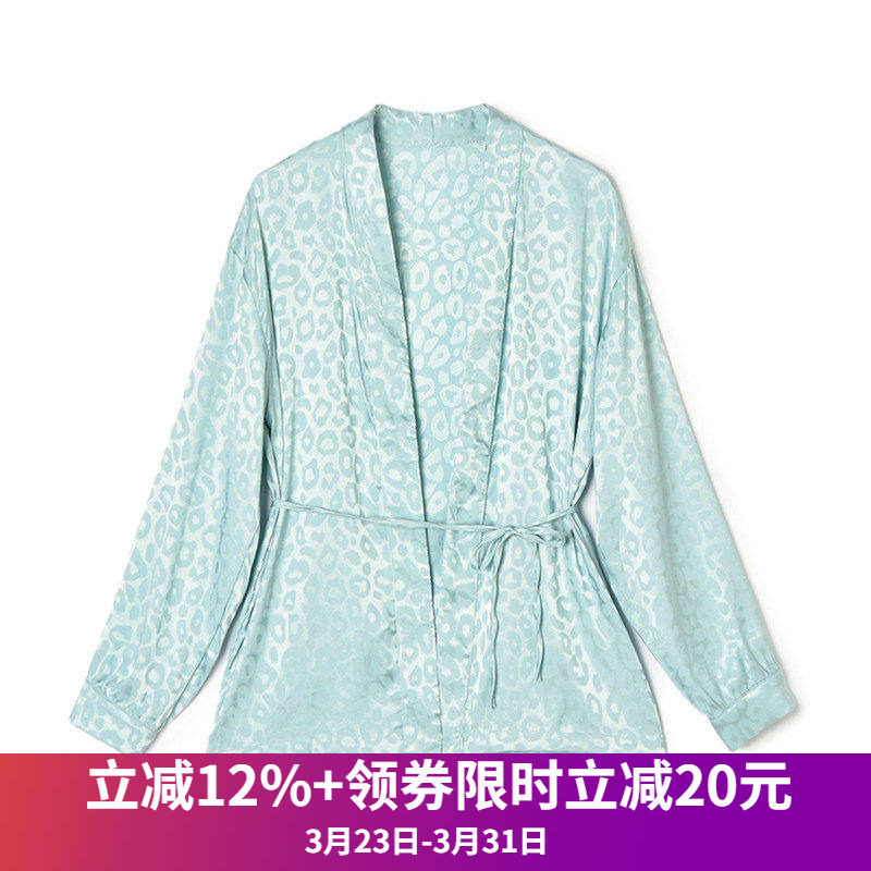 2026年春Outlets正品 高端AL系列气质高级感开衫上衣中长款衬衫女