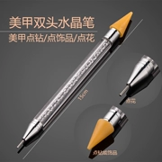 Dụng cụ làm móng Hai đầu Pha lê Bút liên kết Hoa kim Mũi nhọn Mũi khoan Bút chì Bút khoan - Công cụ Nail