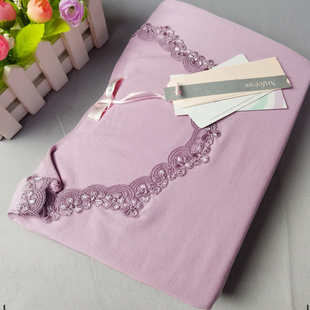 安菲美体内衣正品保暖套装女长袖蕾丝花边简约薄款秋衣秋裤无缝款