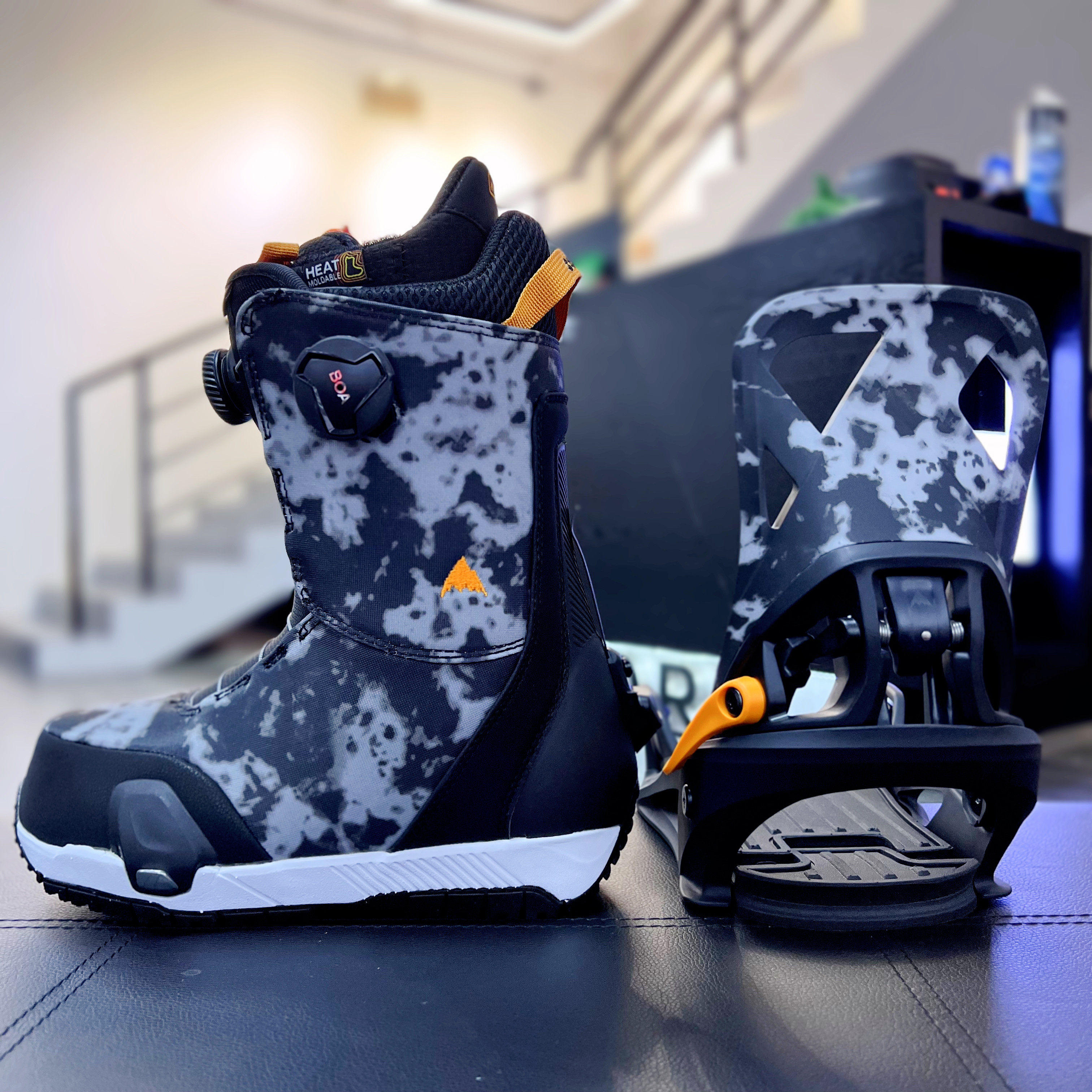 23burton swath step on滑雪鞋伯顿单板滑雪固定器快穿一脚蹬男款