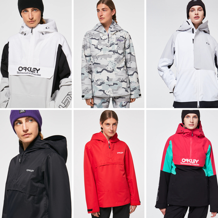 红运动2122oakley滑雪服欧克利滑雪衣冲锋衣防水抗风保暖专业女款