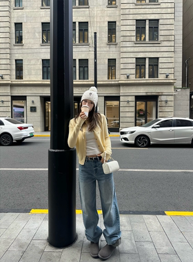 OPS LA MODE 12.14 20:00 美国牛仔 浅春系蓝色牛仔裤