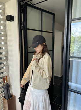 OPS LA MODE 9.21 20:00 自我形态工装棉锦短夹克外套