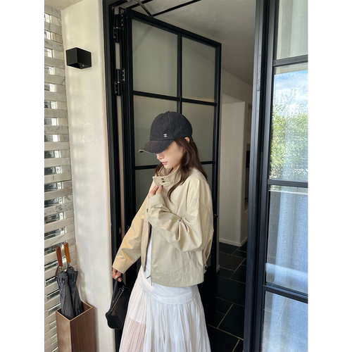 OPS LA MODE 9.21 20:00 自我形态工装棉锦短夹克外套