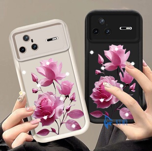 天眼阶梯优雅玫瑰适合华为nova15pro手机壳硅胶保护KLE AL00U防摔软全包边