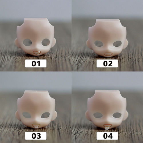 GSC脸壳开眼带口腔吐舌脸