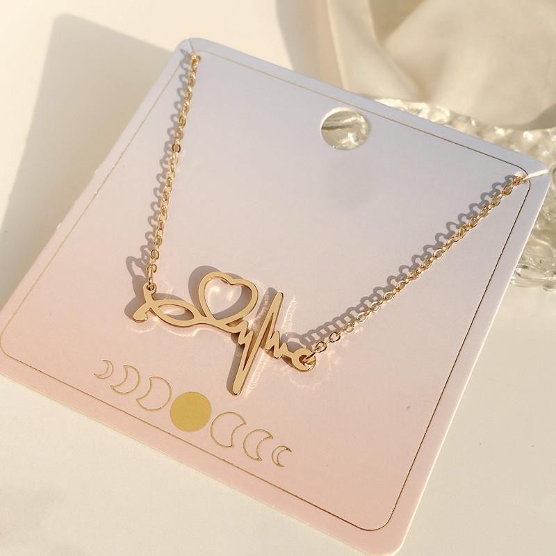 原单怦然心动蛇骨设计锁骨简约风新潮百搭心跳轻奢高级感项链