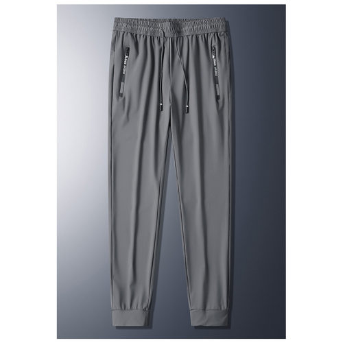 Men's Summer Zippered Pockets Casual Work Pants 工作休闲裤