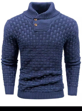 Men's casual sweater knitted pullover fashionable sweater