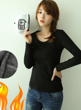 Warm underwear women round neck sexy autumn clothes 保暖内衣
