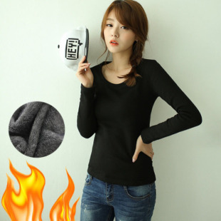 round neck sexy Warm clothes women autumn 保暖内衣 underwear
