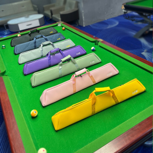 AAW杆包三角六孔打台球收纳台球包台球杆筒杆包九球杆袋杆筒杆袋