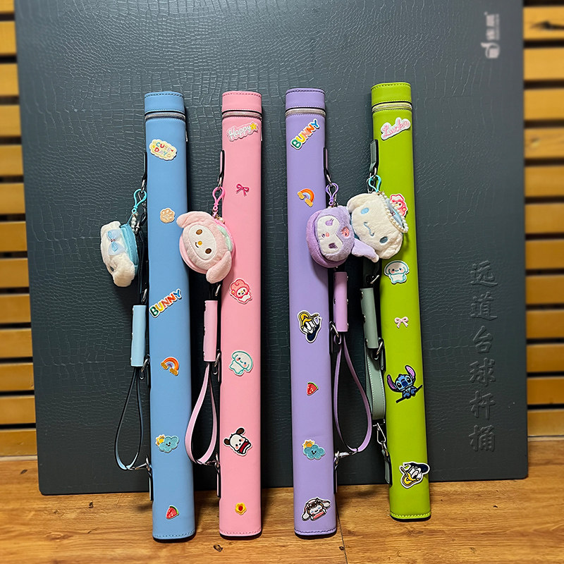 AAW手工皮面台球杆桶手工制作