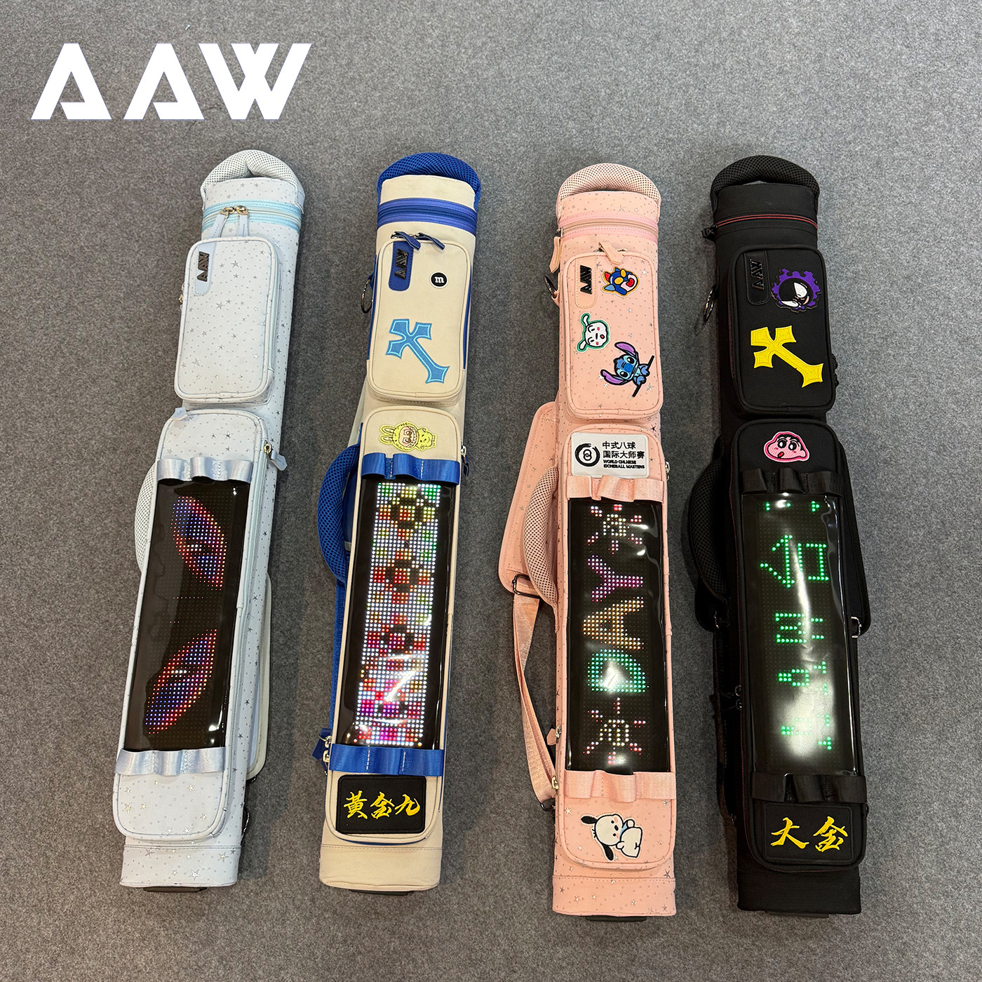 AAW智能好玩大头杆筒单肩双肩