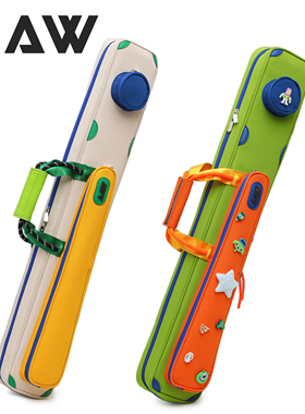 aaw杆包六孔台球杆袋超好看创意设计糖果色果冻杆大头九球杆包套