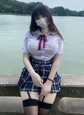 胖MM大码两件套/单件jk制服纯欲短袖辣妹收腰衬衫小田凌百褶裙女