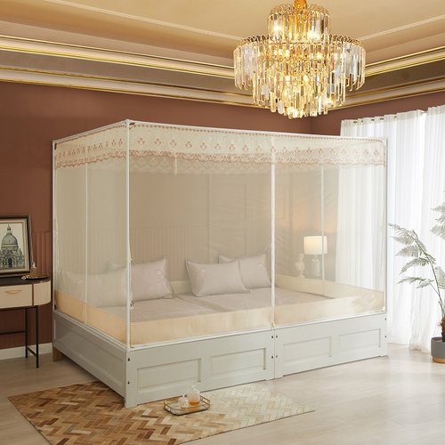 外穿杆方帐加粗支架防脱卡扣三通