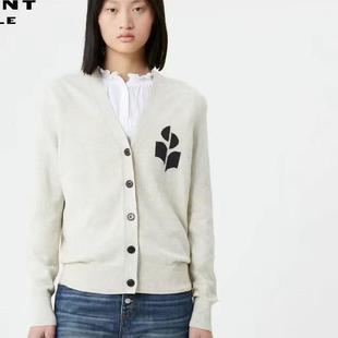 2024秋冬羊毛混纺提花宽松开衫 V领开衫 原厂原料经典 is@bel醇元