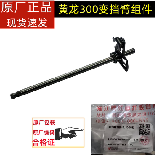 黄龙BJ300GS蓝宝龙BN302TNT302变档臂组件发动机变档轴 换挡杆轴