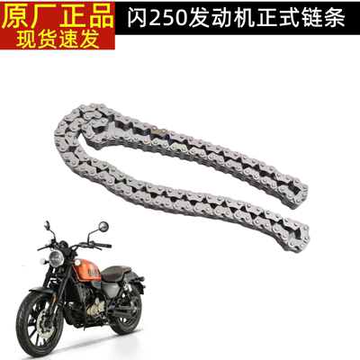 钱江闪250赛250幼狮250金鹏251小链条发动机正时链条齿形时规链条