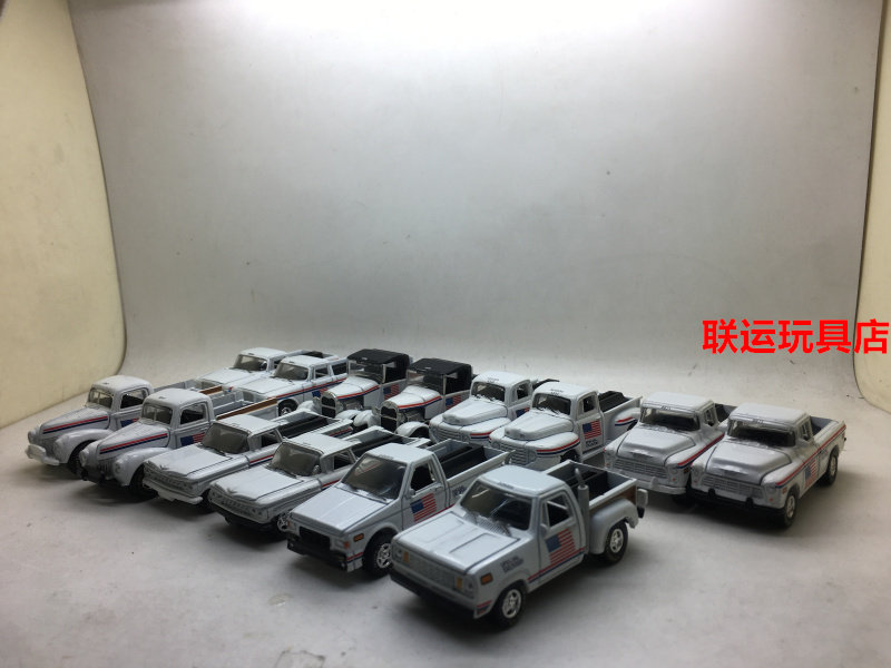 包邮 1/64 JOHNNY LIGHTNING 乔尼 皮卡 卡车 货车 合金 模型散