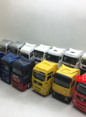 包邮 1/87 Schuco 舒克 奔驰 拖头 工程 货柜车 卡车 牵引车 模型