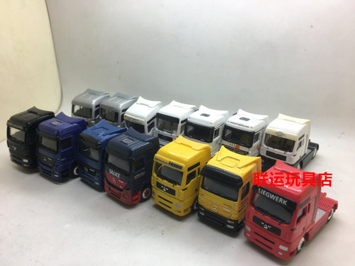 包邮 1/87 Schuco 舒克 奔驰 拖头 工程 货柜车 卡车 牵引车 模型
