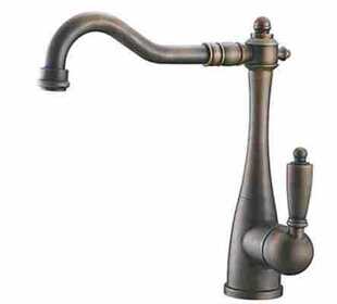 仿古新中式单孔洗脸盆台盆拉丝洗手盆混水龙头面盆清洁铜面盆龙头