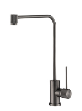 YJB新款枪灰色净水龙头家用2分厨房水槽单冷龙头净水器直饮水龙头