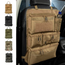 户外重型战术汽车座椅收纳袋车椅背挂袋多功能车载后排收纳储物袋