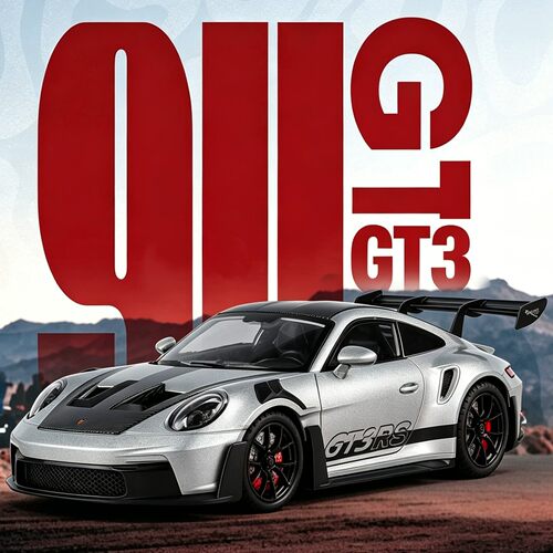 124911GT3RS合金跑车模型