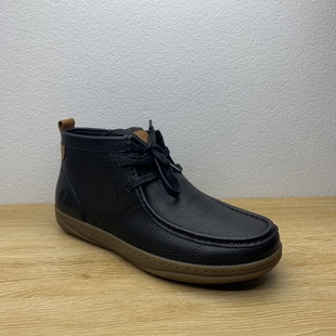 Puppies暇步士男鞋 休闲冬款 圆头系带高帮鞋 袋鼠鞋 W1D38 经典 Hush