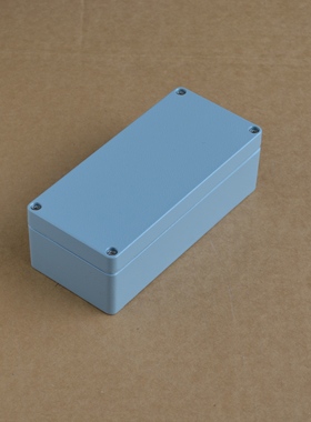 优卡175 80 56mm铸铝防水盒室外防雨金属接线盒表面喷塑青色IP65