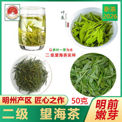 二级望海茶50克散装2026年雨前茶