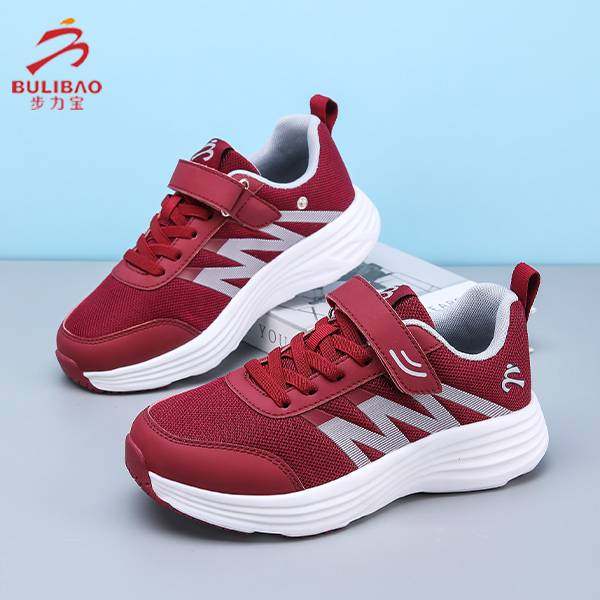 步力宝运动女式鞋百搭2024春新款减震休闲厚底防滑正品