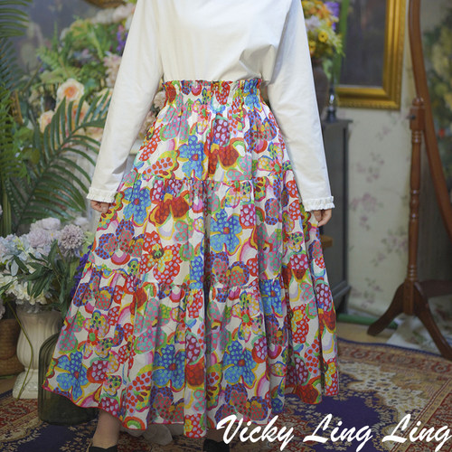 特惠 LIBERTY野豹兽三节半身裙（多色可选）