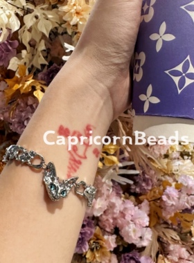 不规则手链小众钢钛设计