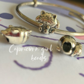 美乐蒂好朋友piano素银diy串珠子 925银 三丽鸥 潘家手链配件大孔