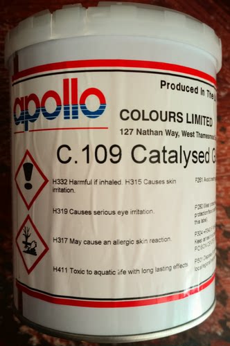 英国阿波罗丝印油墨金属尼龙c109