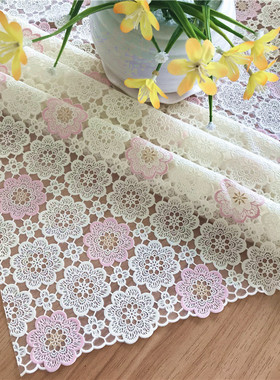 田园餐桌布防水防油防烫免洗PVC塑料台布欧式茶几盖布桌垫长方形