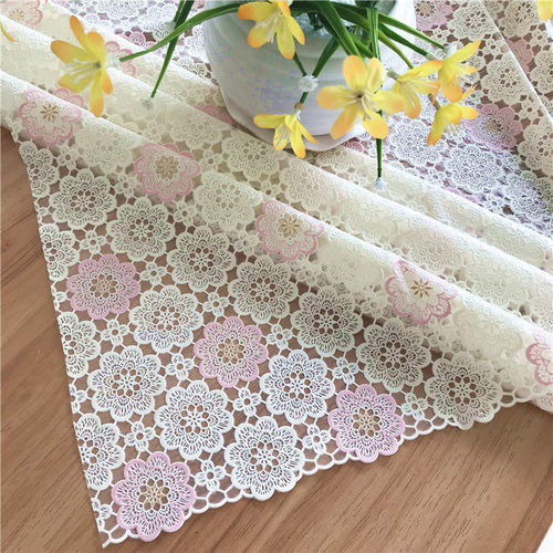 田园餐桌布防水防油pvc欧式茶几