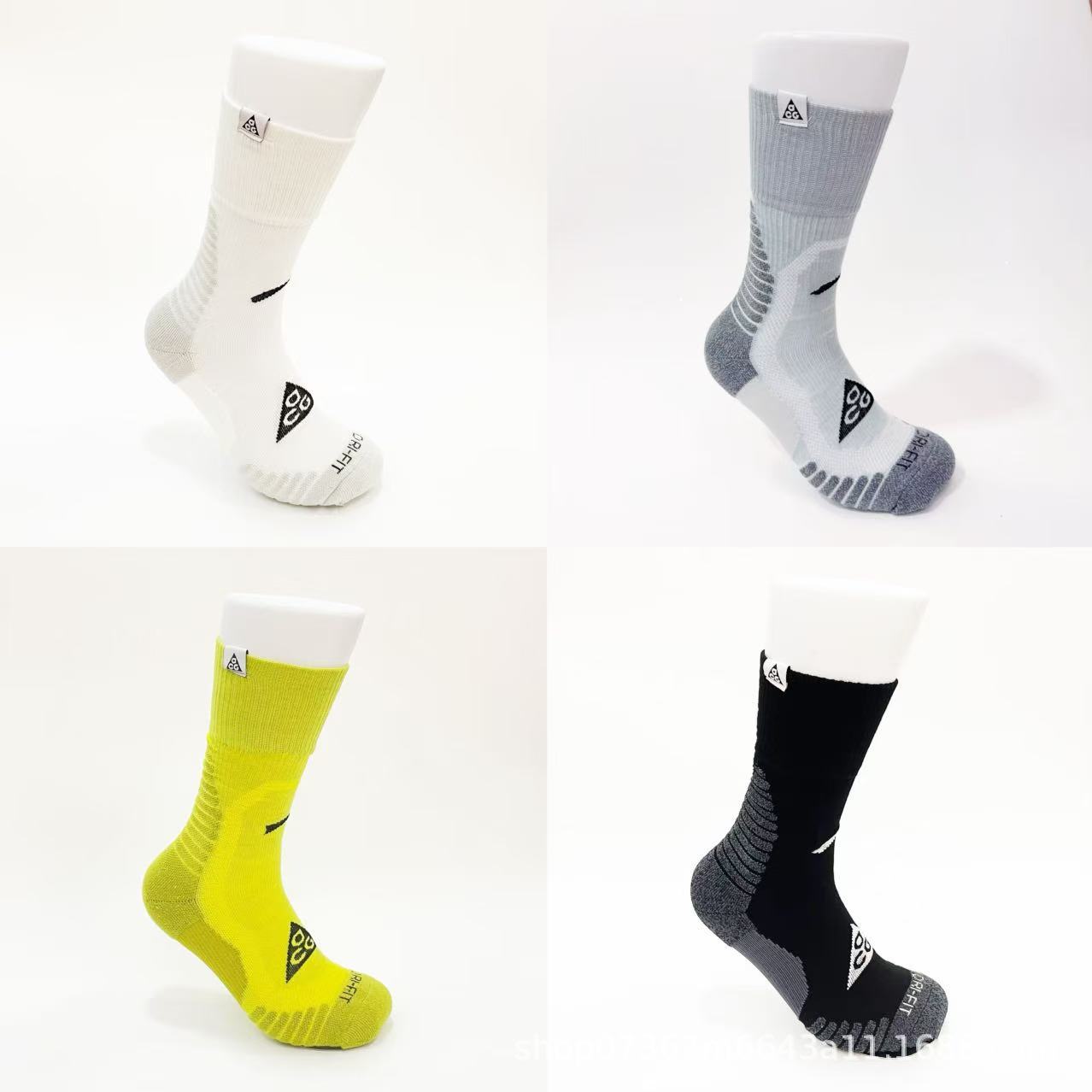 速干ACG 男女户外徒步越野运动休闲舒适攀登骑行长筒运动袜子批发