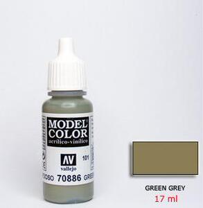 钢铁苍穹 AV 手涂水性漆 70886 绿灰色 17ml 101
