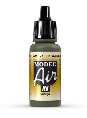 钢铁苍穹 AV 喷涂水性漆 71303 A-24M 迷彩绿色  17ml